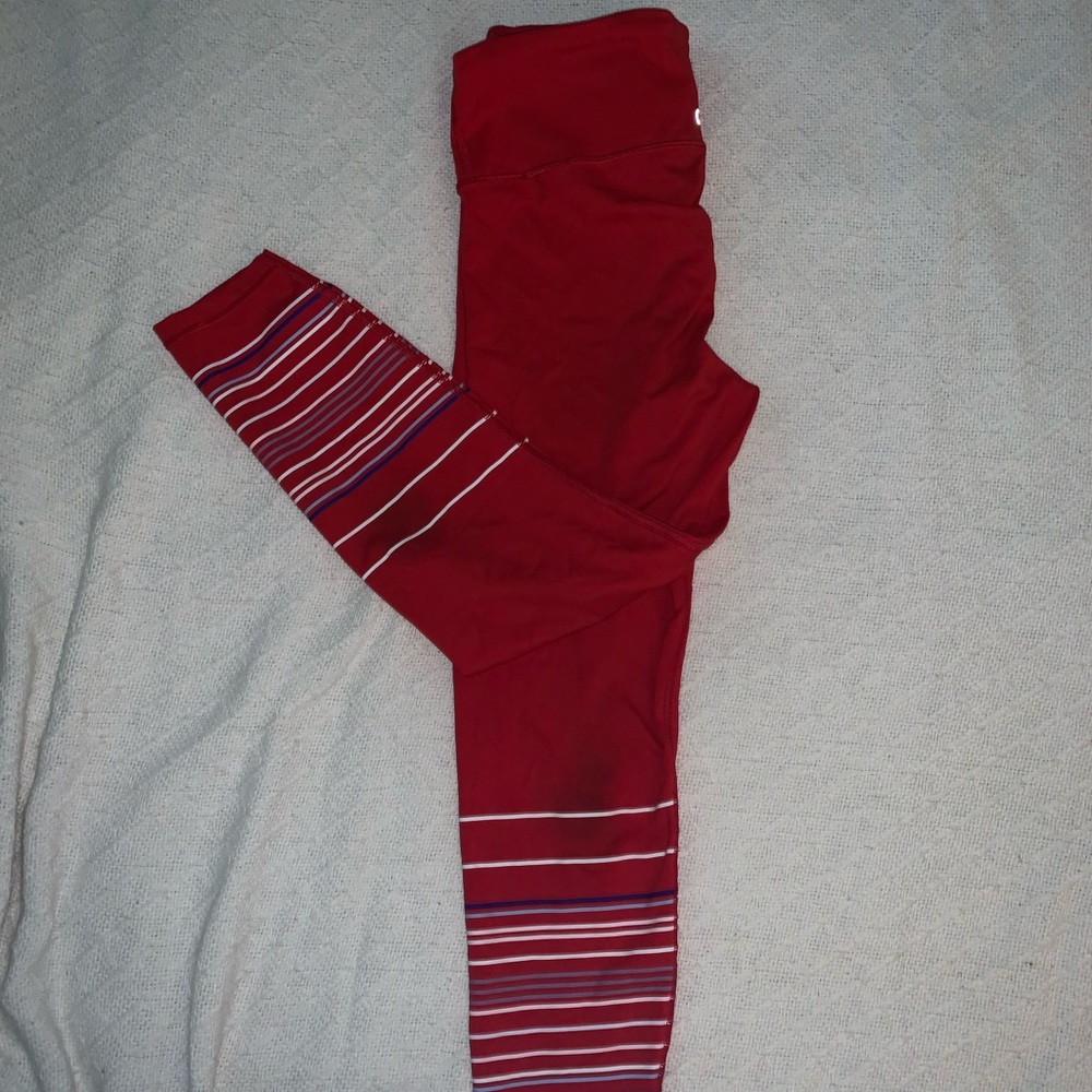 Gap Body 7/8 Stripe Leggings